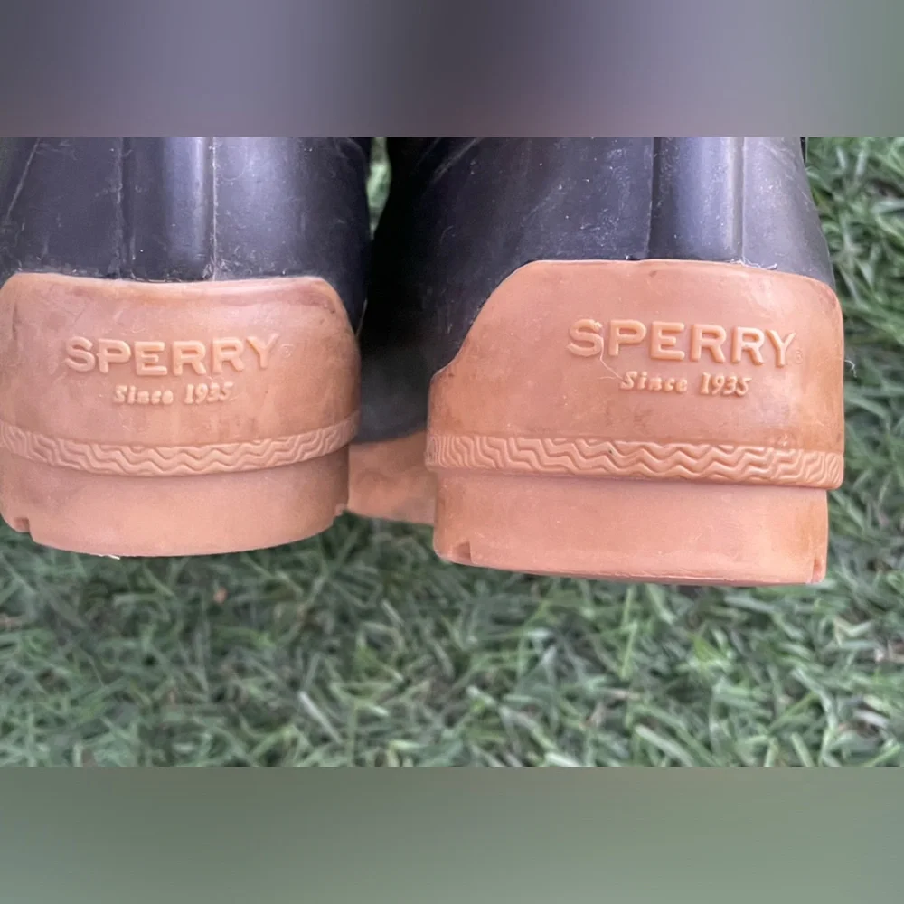 Sperry Top Sider Tan/Blue Port Boot Sz(13)